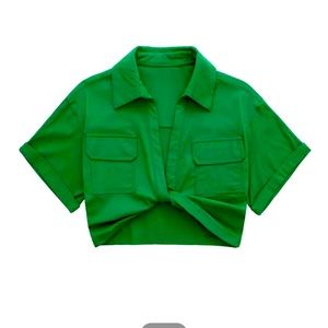 Camisa verde nueva